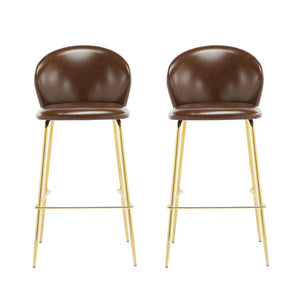 Kira - Upholstered Bar Stool (Set of 2) - Best Buy Furniture