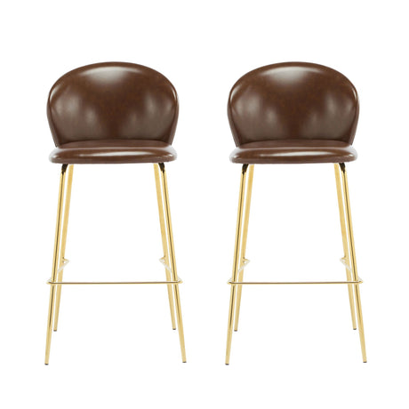 Kira - Upholstered Bar Stool (Set of 2) - Best Buy Furniture