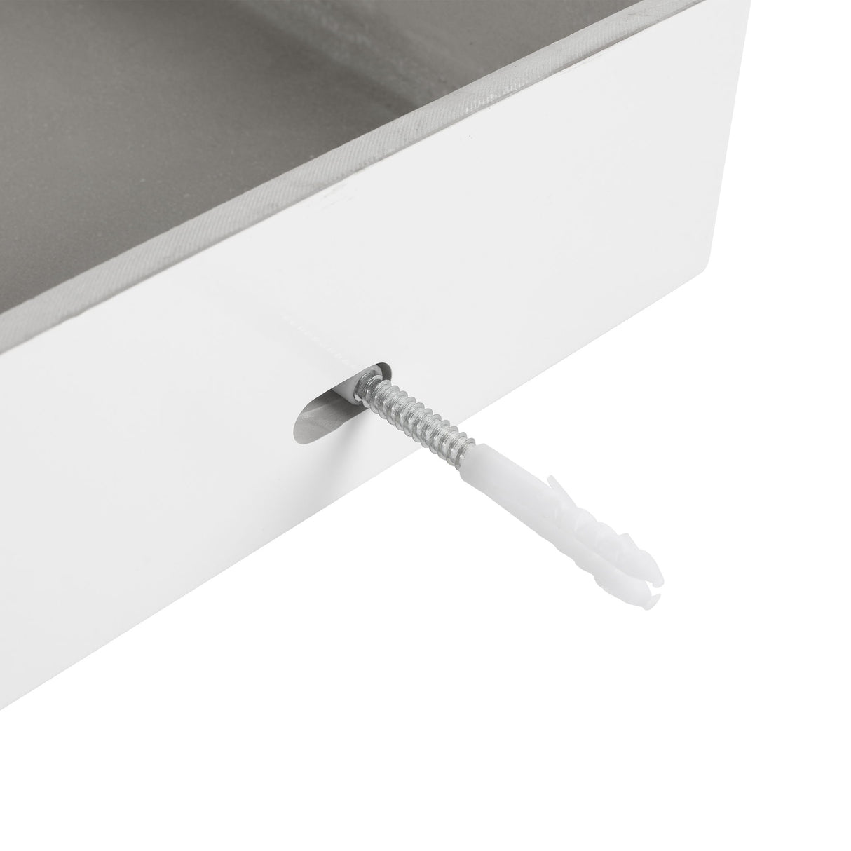 Modern Wall Mounted Bathroom Vanity With Resin Sink And Soft Close Drawer