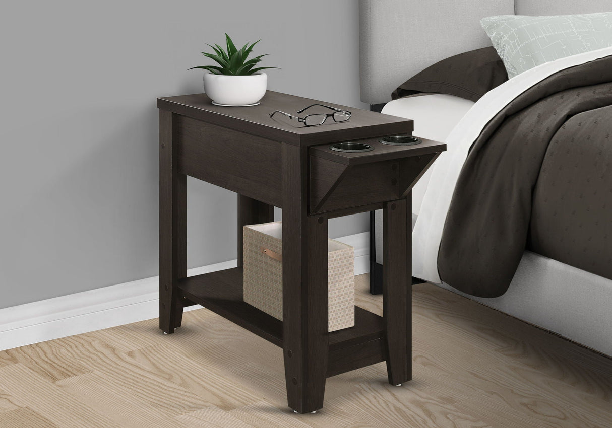 Accent Side Table, Storage, Lamp, Transitional Space-Saving Design - Best Buy Furniture