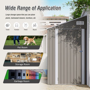 Campcraft Optional Two-Color Storage Shed