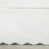 Coastal Chic Scalloped Edge Bed Skirt