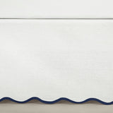 Coastal Chic Scalloped Edge Bed Skirt