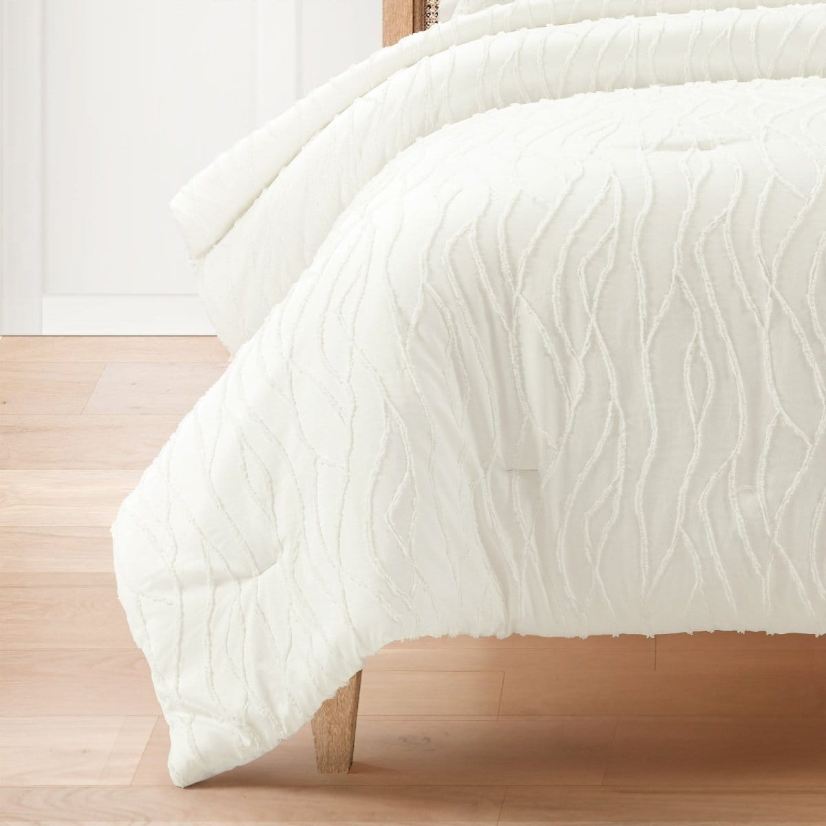 LushDecor Jacquard Wave 3 Piece Comforter Set - view 4