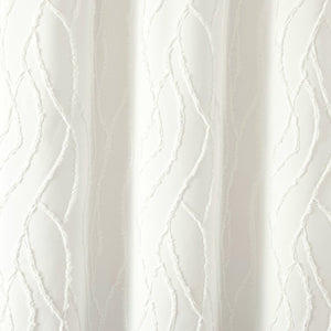 Jacquard Wave Shower Curtain