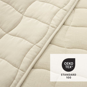 LushDecor Cloud Gauze 3 Piece Quilt Set - view 8