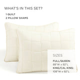 Cloud Gauze 3 Piece Quilt Set