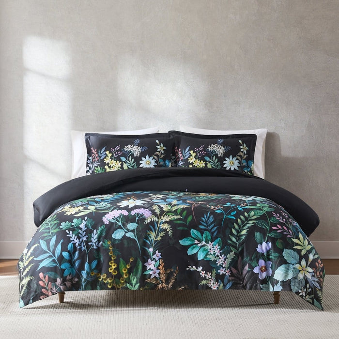 Fantasy Floral Cotton Duvet Cover Set