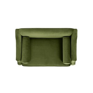 Paloma 35.5" Dog Sofa Bed - Medium in Olive