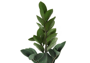 20" Tall, Artificial Plant, Zz, Indoor, Faux, Fake, Table, Greenery, Potted, Real Touch, Decorative - Green / Gray - Best Buy Furniture