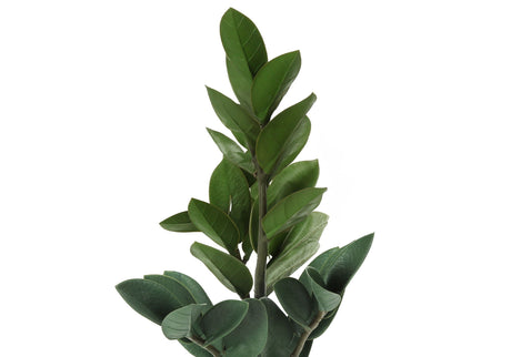 20" Tall, Artificial Plant, Zz, Indoor, Faux, Fake, Table, Greenery, Potted, Real Touch, Decorative - Green / Gray - Best Buy Furniture
