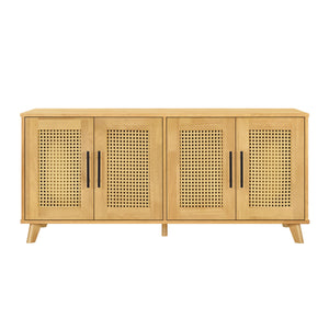 Myra Indoor Premium Rubber Wood Cat Cabinet with Plush Cushion
