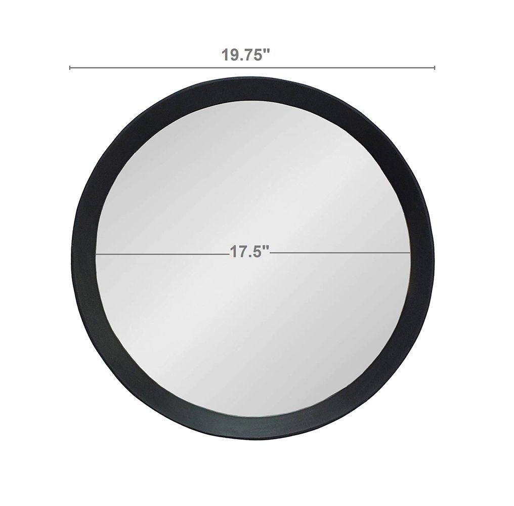Transitional Decor Style Wall Mirror Decor With Frame For Bathroom