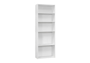 Bookshelf, Bookcase, 6 Tier, For Office, Transitional - Best Buy Furniture
