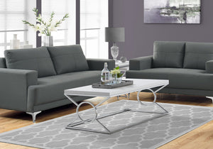Table, Rectangular, Glossy Contemporary & Modern - White - Best Buy Furniture