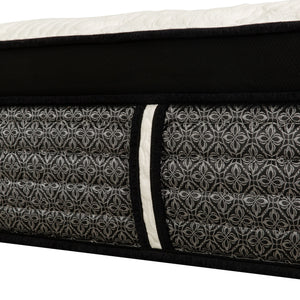 16" Premium Hybrid Mattress In A Box Plush Gel Memory Foam Top With Cooling Technology - Gray / White - Queen