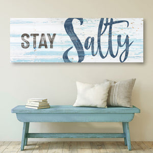Stay Salty Coastal Sign IX
