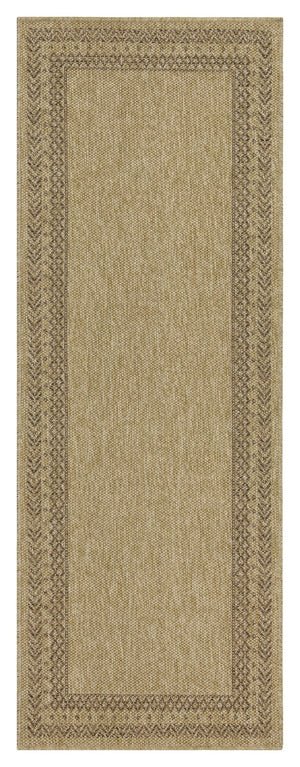 Earth GC_NTL1007 Jute/Mocha Indoor/Outdoor Area Rug