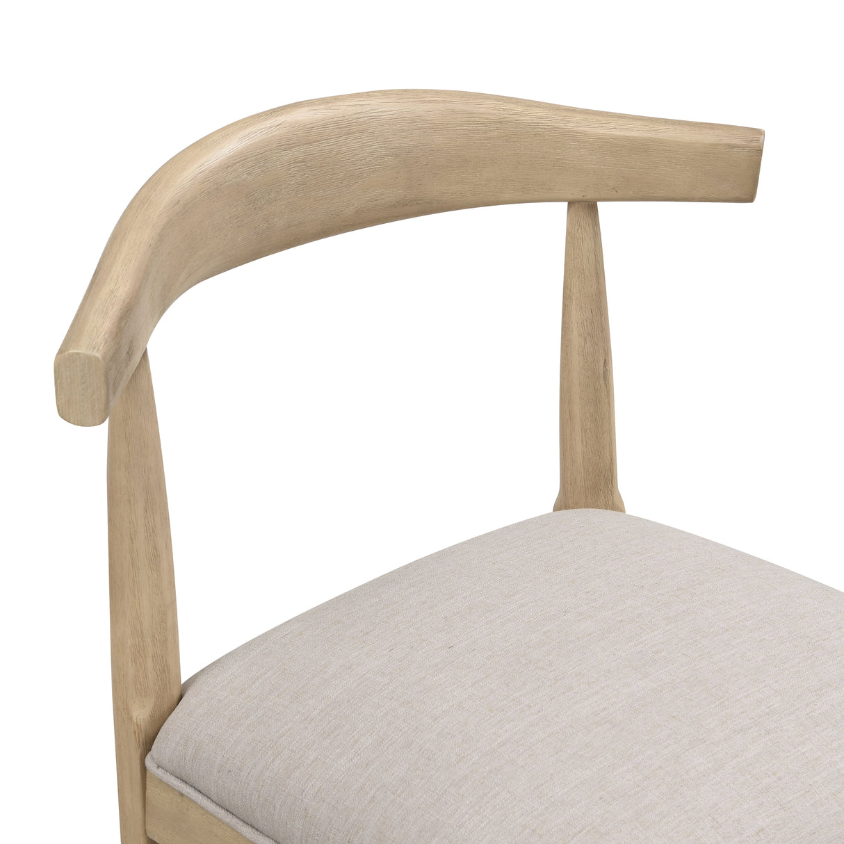 Counter Stool in Pebble Fabric (Set of 2)