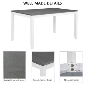 Modern Dining Table Set With Chairs For Kitchen