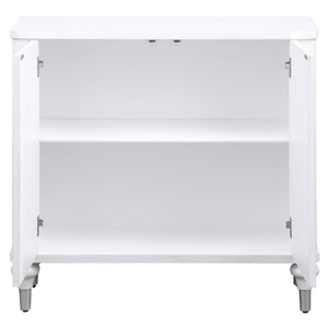 Angus - 2 Door Mandala Accent Cabinet - White
