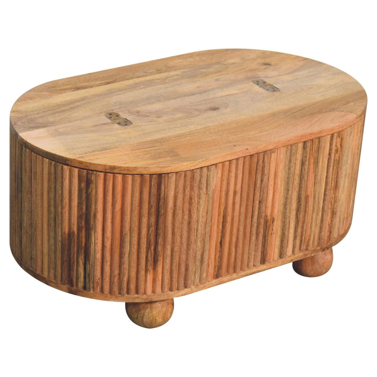 Solid Wood Soba Ball Lid-Up Coffee Table