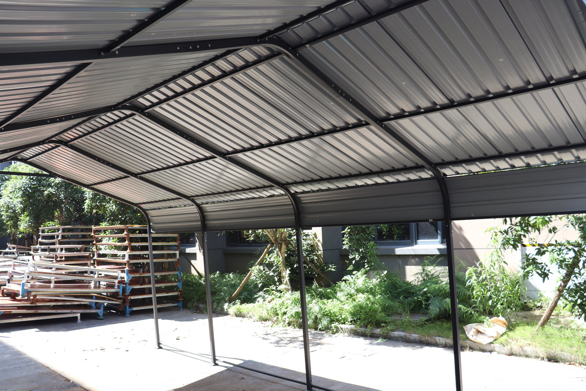 Heavy Duty Metal Carport 12 × 20 FT