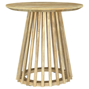 Diana - 2 Piece Round Coffee And End Table Set - Natural