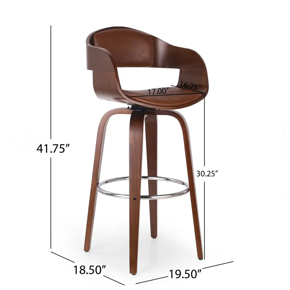 Modern Bar Stool, Swivel Function - Best Buy Furniture
