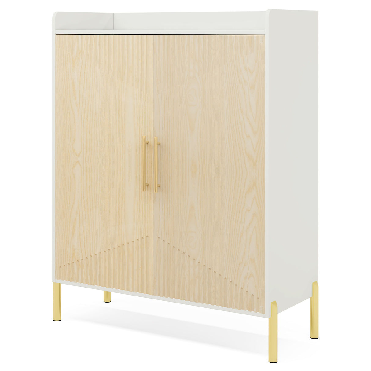 6 Tier Entryway Shoe Cabinet With Doors
