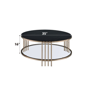 Abisha - Sintered Stone Top Round Table