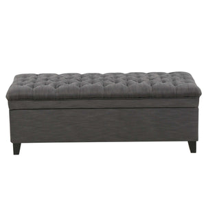 Juliana - Storage Ottoman With Birch Legs - Best Buy Furniture