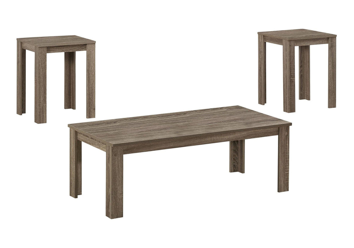 Table Set, Coffee, End, Side, Accent For Living Room Transitional (Set of 3) - Best Buy Furniture