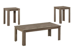 Table Set, Coffee, End, Side, Accent For Living Room Transitional (Set of 3) - Best Buy Furniture
