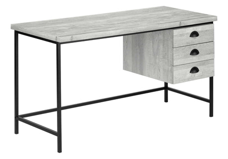 Computer Desk For Home Office, Laptop, 3 Storage Drawers, Contemporary & Moder - Best Buy Furniture