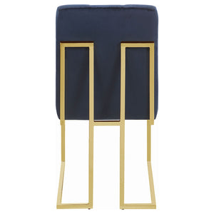 Tufted Back Upholstered Dining Chair (Set of 2)