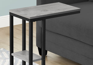 Accent Table, C - Shaped, Marble Look Contemporary & Modern Convenient Design - Best Buy Furniture