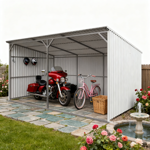 20Ft x 12Ft Livestock Metal Shed – Heavy-Duty Steel Shelter