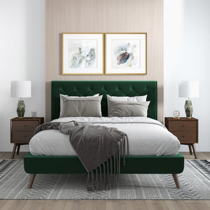 Dillon - Mid-Century Modern Platform Bed