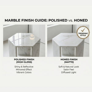 Modern Minimalist Hexagon Side Table