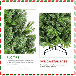 5FT Christmas Tree with 756 PE+PVC Tips