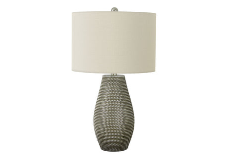 Lighting, Table Lamp, Resin, Contemporary - Gray - Best Buy Furniture