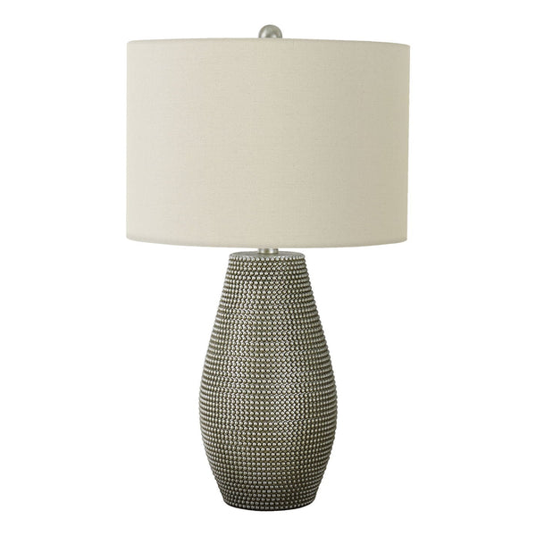Lighting, Table Lamp, Resin, Contemporary - Gray - Best Buy Furniture