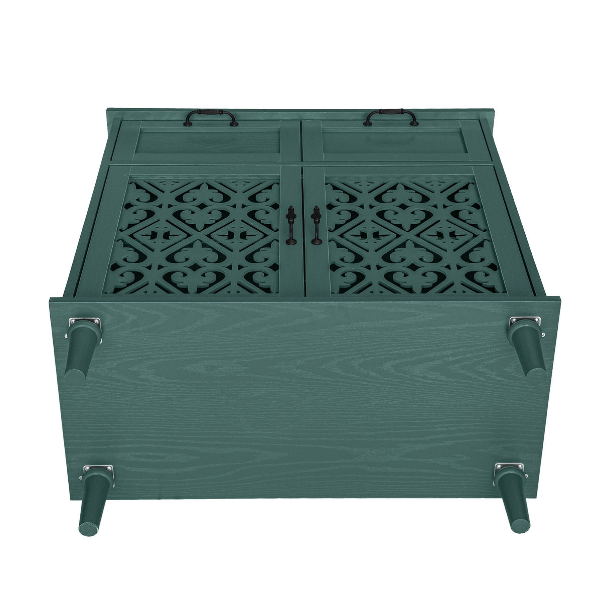 2 Door 2 Drawer Elegant Cabinet