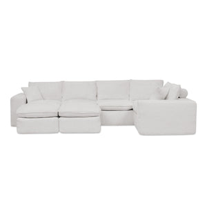 Sectional Sofa With Moveable Ottoman
