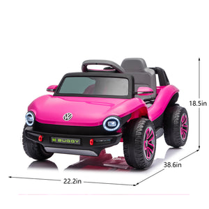 12V Licensed Volkswagen Beetle Kids Ride-On Electric Car