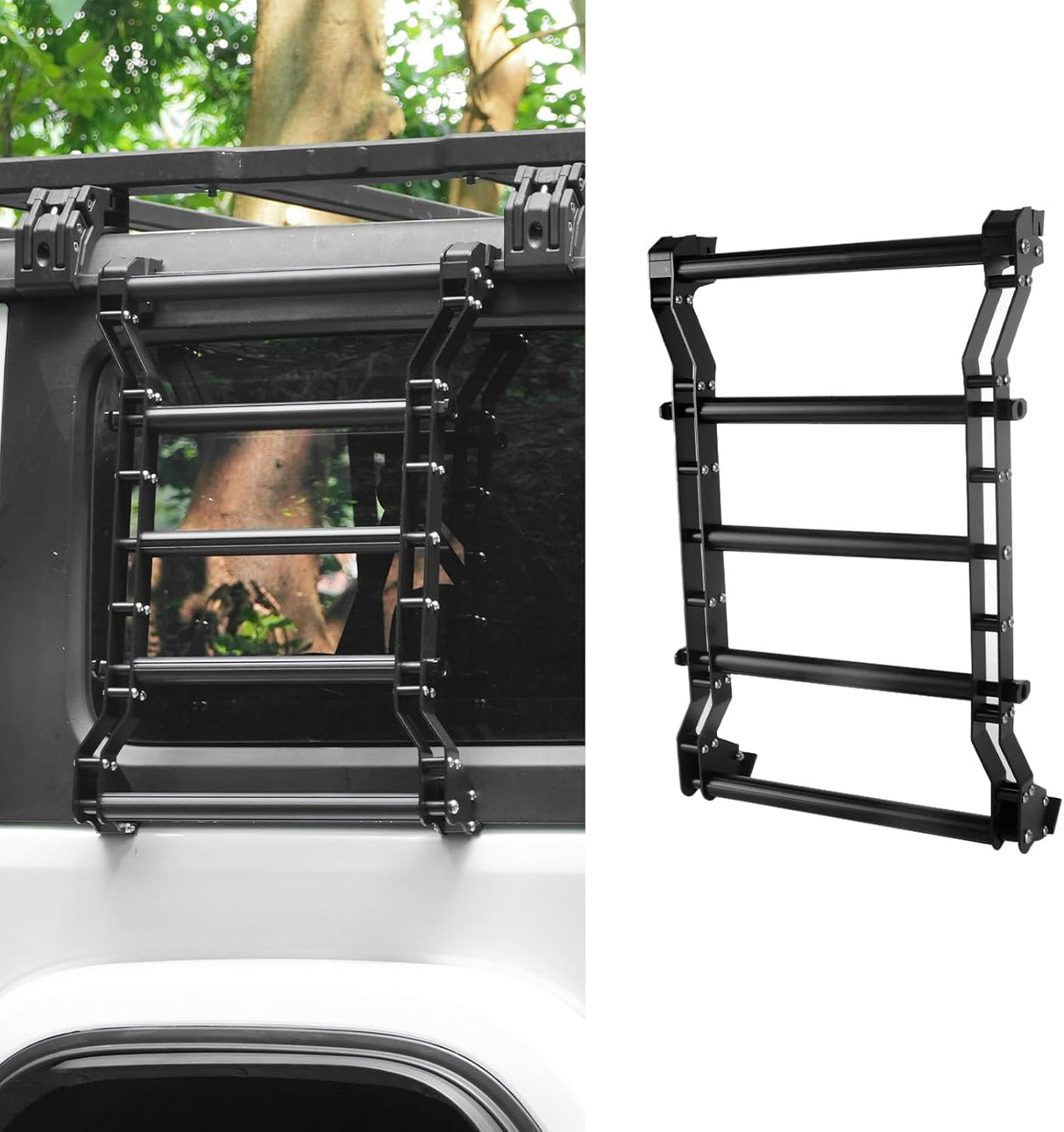 Rear Window Ladder for Jeep Wrangler JL JLU (2018-2025)