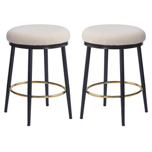 Stylish Design Counter Stools (Set of 2)