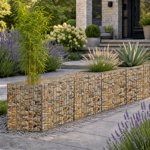 Galvanized Steel Tall Gabion Basket with Multiple Compartments