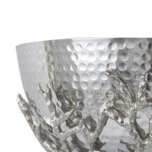 Evergreen Decor Aluminum Decorative Bowl
